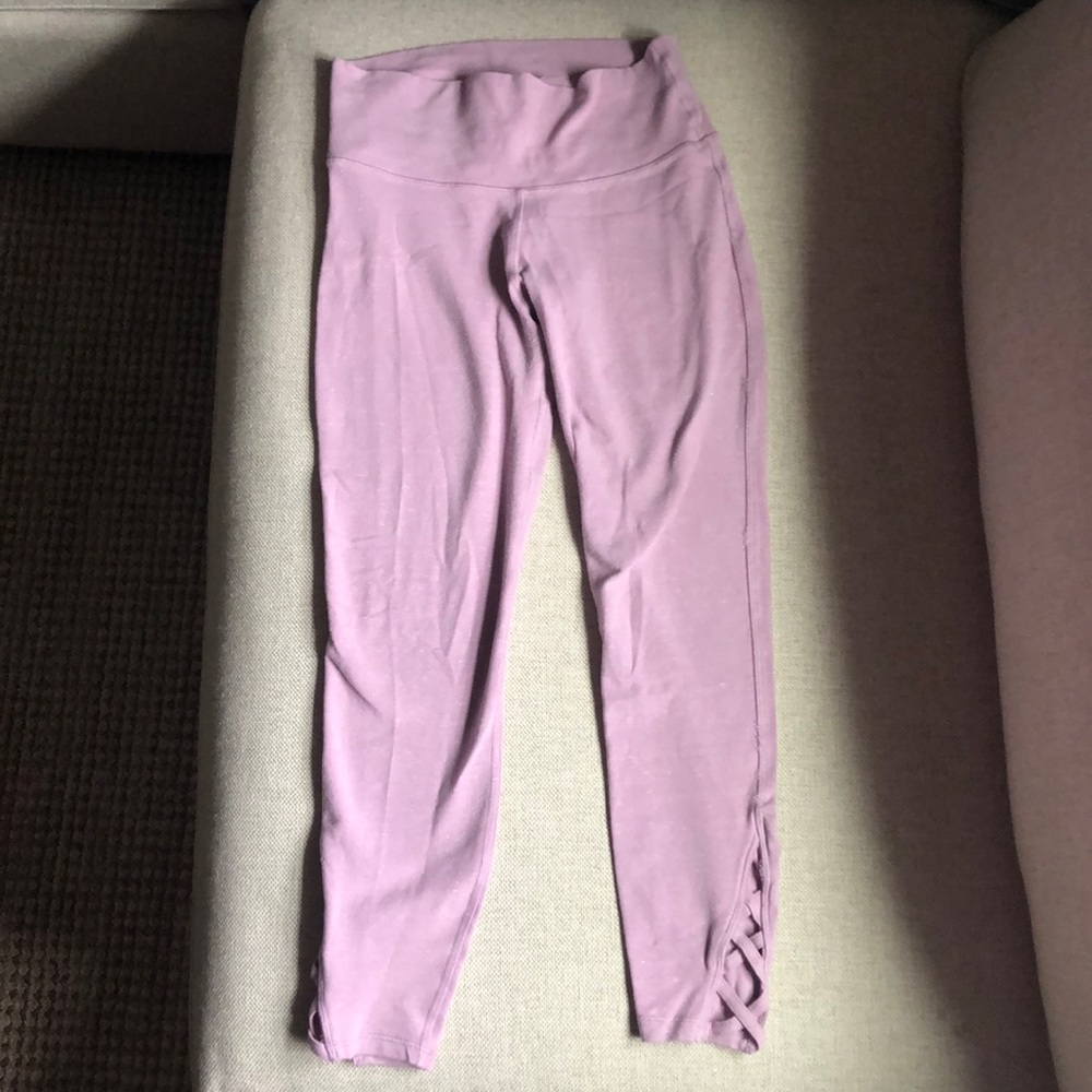 Heather pink Old Navy Active leggings